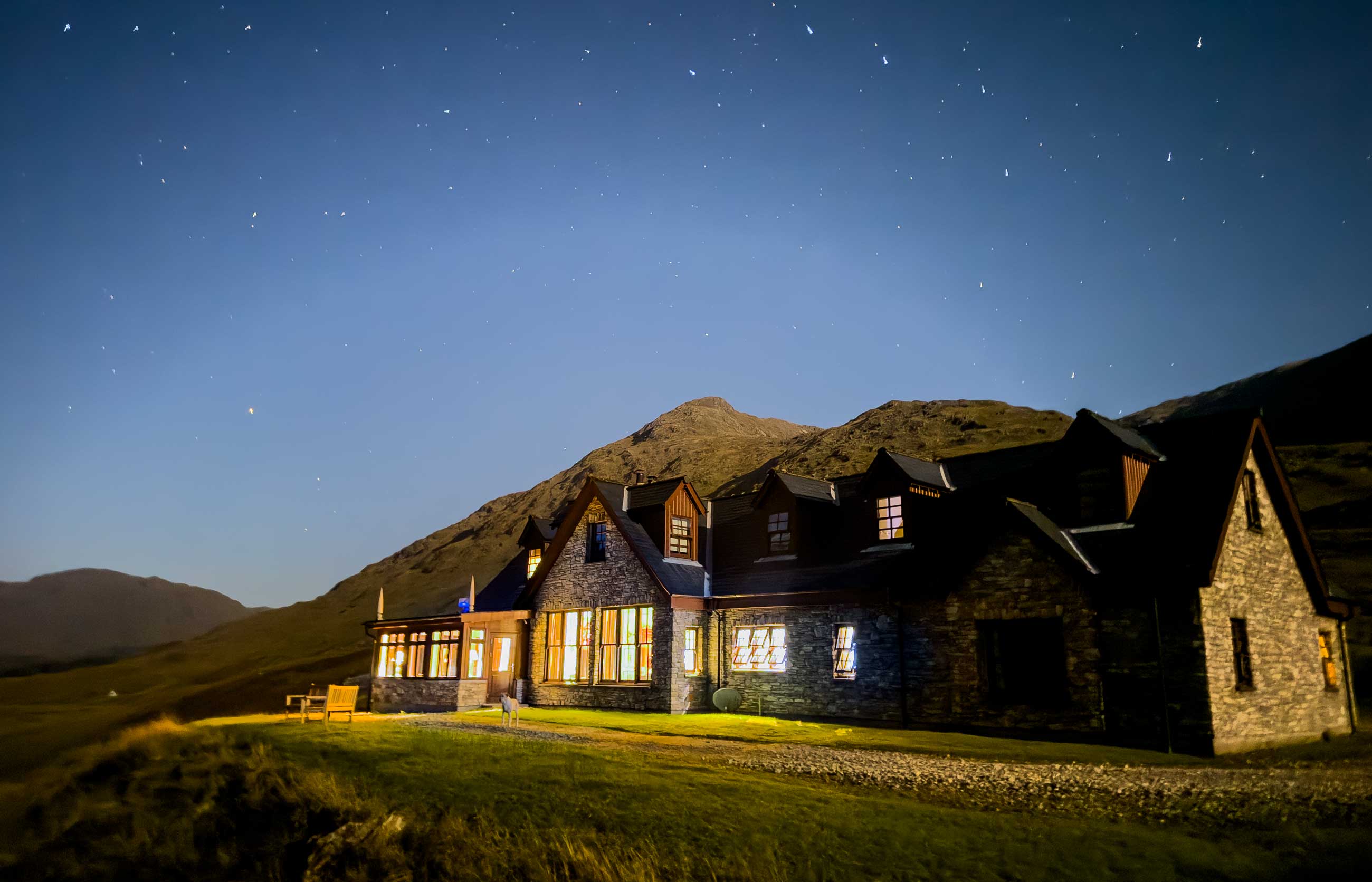 staying at a scottish bed and breakfast